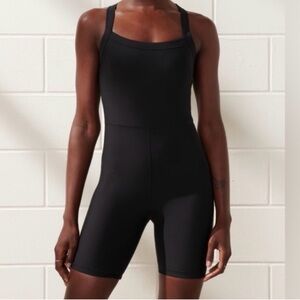 Abercrombie & Fitch Black YPB SculptLux Active Bodysuit